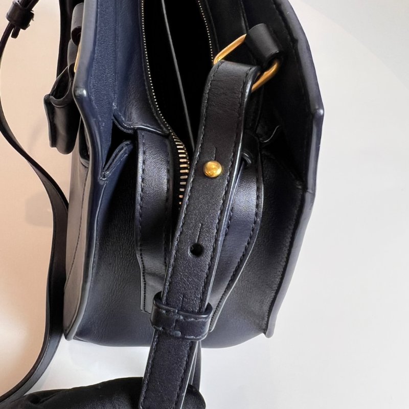 YSL 554116 深藍子母兩用包-7