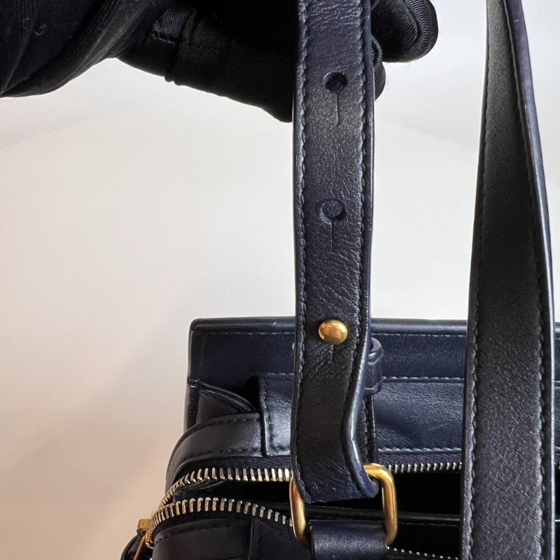 YSL 554116 深藍子母兩用包-8