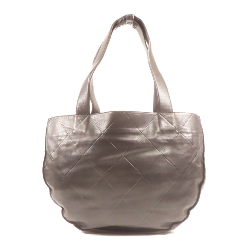 CHANEL 皮革Vintage Matelasse Shoulder Tote Bag手挽袋-1