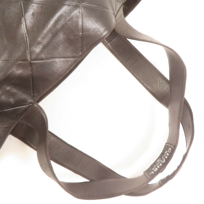 CHANEL 皮革Vintage Matelasse Shoulder Tote Bag手挽袋-9