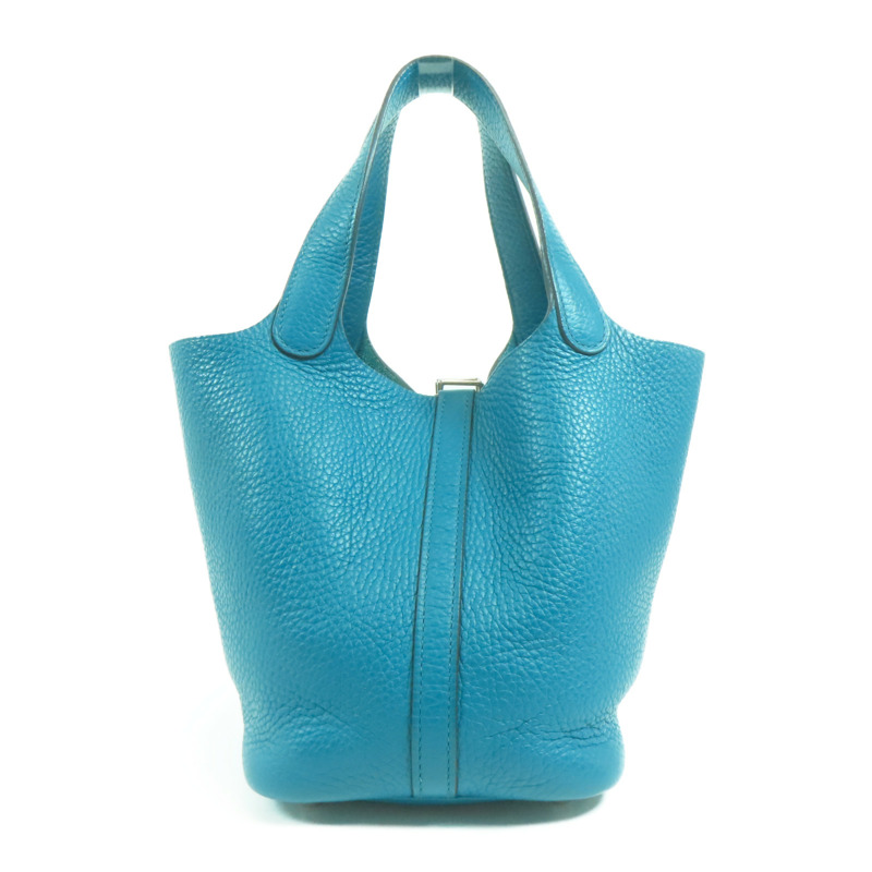 HERMES Clemence皮革Picotin PM手挽袋-1