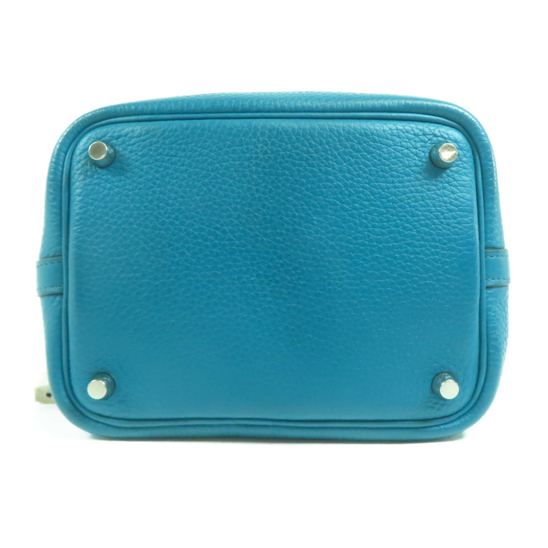 HERMES Clemence皮革Picotin PM手挽袋-3