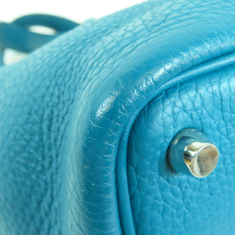 HERMES Clemence皮革Picotin PM手挽袋-13