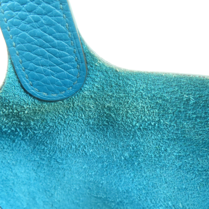 HERMES Clemence皮革Picotin PM手挽袋-15