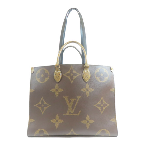 LOUIS VUITTON Monogram Giant OnTheGo GM金扣手挽肩背兩用袋