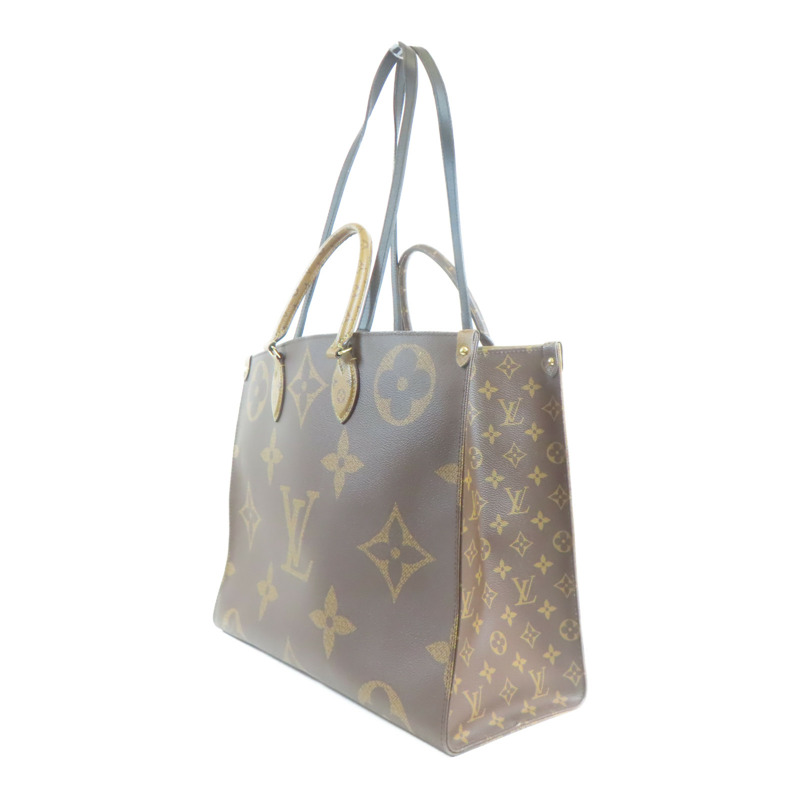 LOUIS VUITTON Monogram Giant OnTheGo GM金扣手挽肩背兩用袋-2