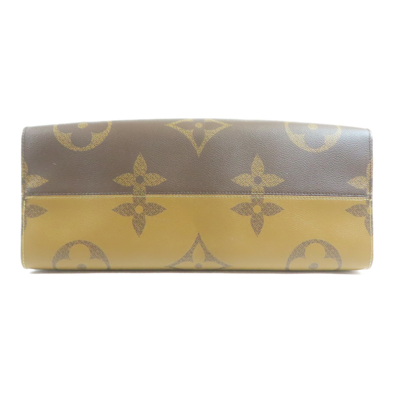 LOUIS VUITTON Monogram Giant OnTheGo GM金扣手挽肩背兩用袋-3