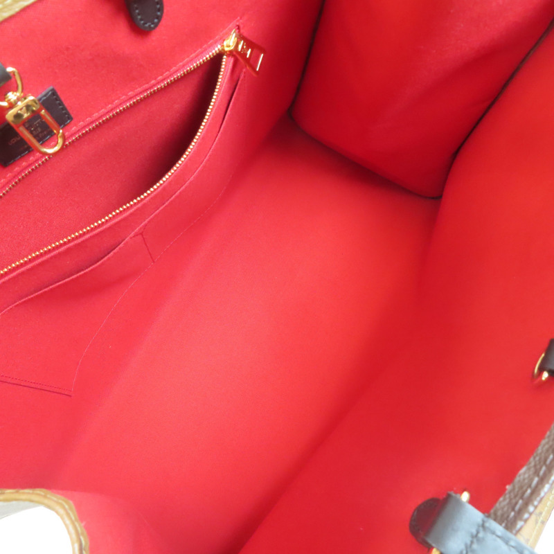 LOUIS VUITTON Monogram Giant OnTheGo GM金扣手挽肩背兩用袋-4