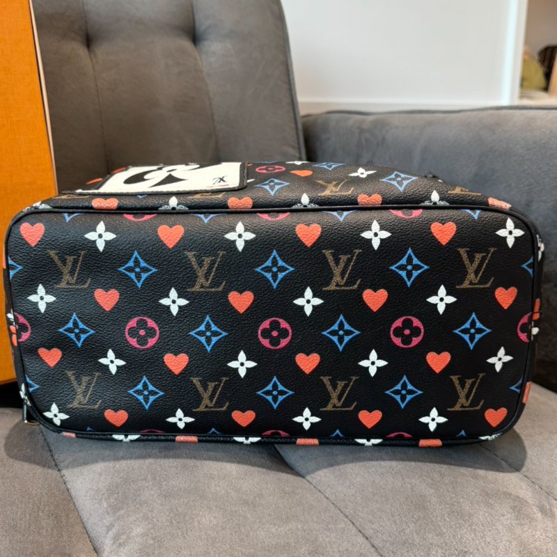 *SHIHNA名牌精品*LV 撲克牌系列手提托特包-4