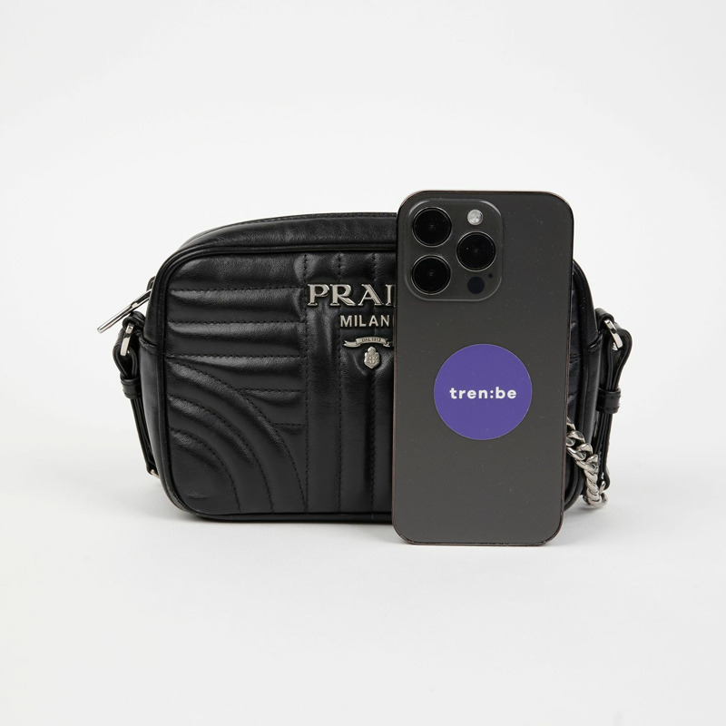 PRADA 1BH084 圖示迷你相機肩斜背包-10