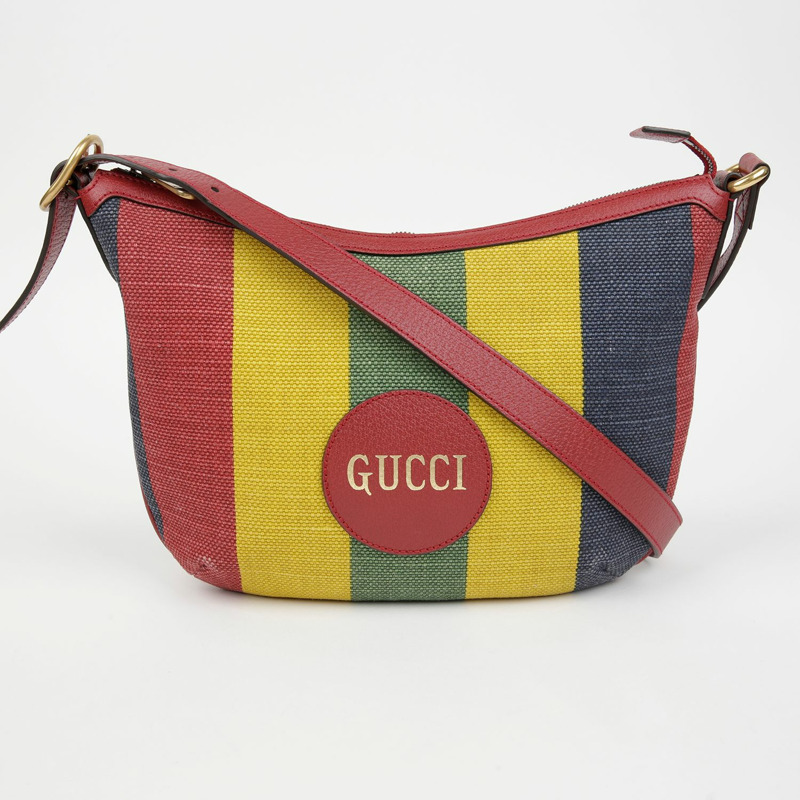 GUCCI 626422 Biadera 條紋肩背包-1