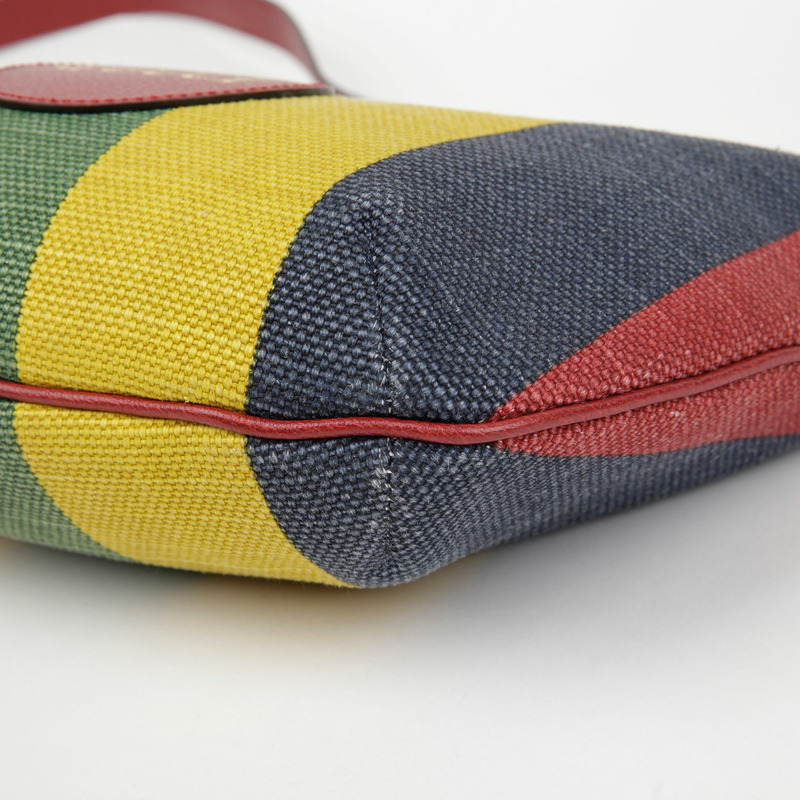 GUCCI 626422 Biadera 條紋肩背包-7