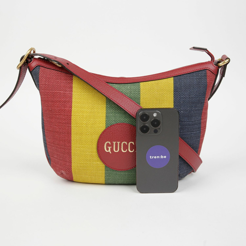GUCCI 626422 Biadera 條紋肩背包-8