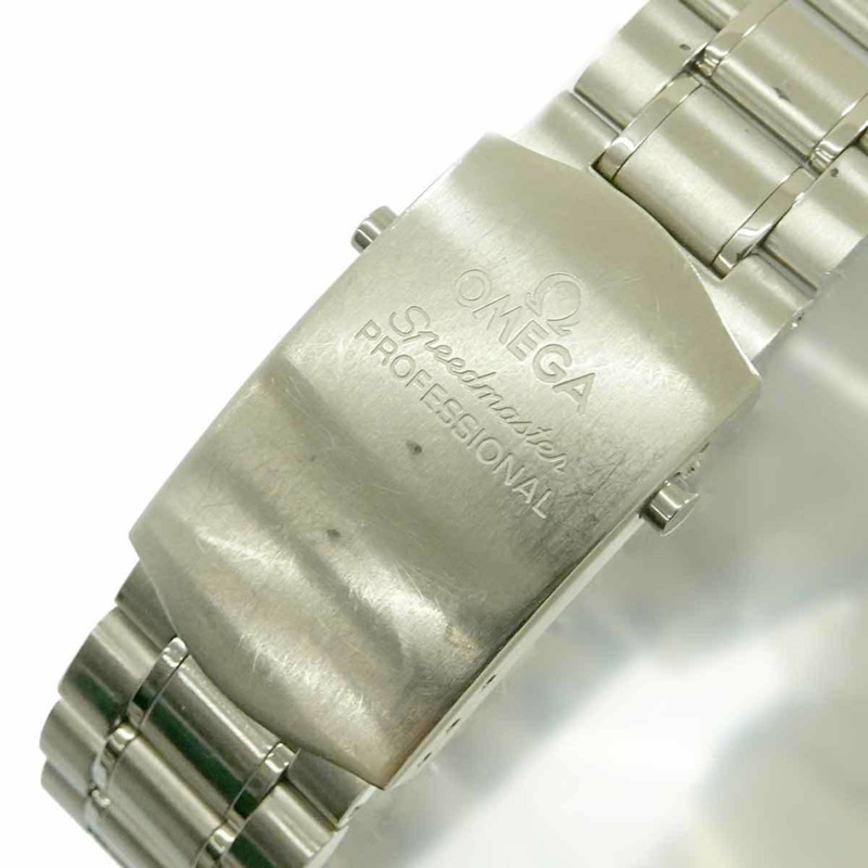 歐米茄超霸專業3571 50 Galaxy Express 999 男士腕錶 黑色 手動上鍊-6