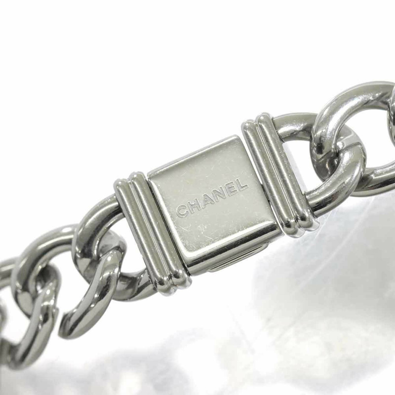 香奈兒 Premiere H3252 鑲鑽錶圈女錶 黑色石英錶-5