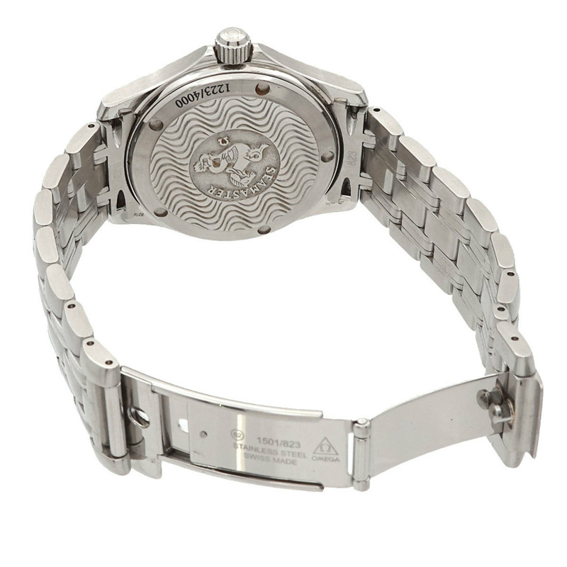 歐米茄海馬120 Jack Mayol 2001 2507 80,限量版4000枚,男士腕錶,日期顯示,海軍藍,自動上鍊-4