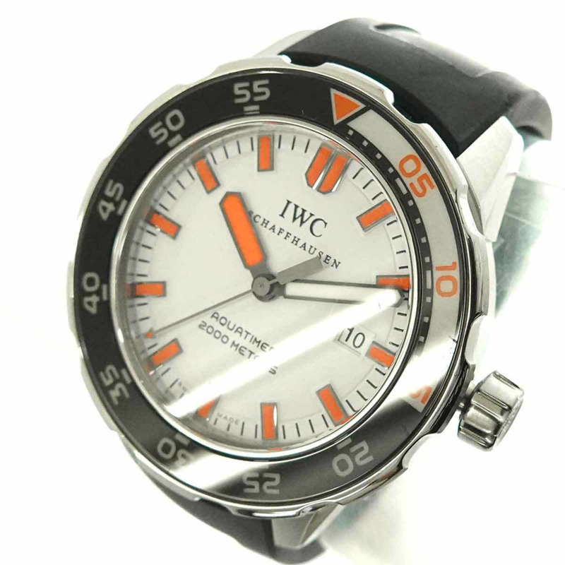 IWC 萬國錶 Aquatimer 2000,全球限量 300 枚,型號 IW356807,男士腕錶,帶日期顯示,白色錶盤,自動上鍊機芯,國際萬國錶-6