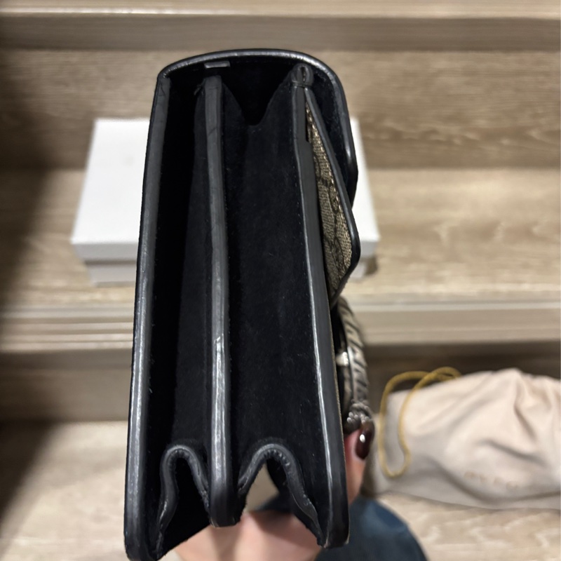 Gucci Dionysus中號酒神包 米色/黑色-2