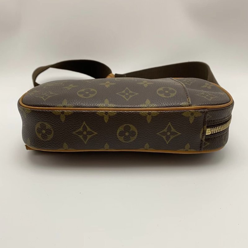 LV 老花蛋蛋胸包22*12.5*5 98新配件塵袋-3
