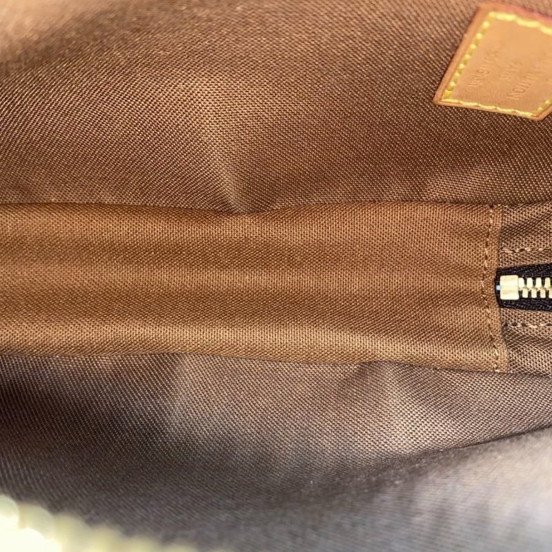 LV 老花蛋蛋胸包22*12.5*5 98新配件塵袋-4