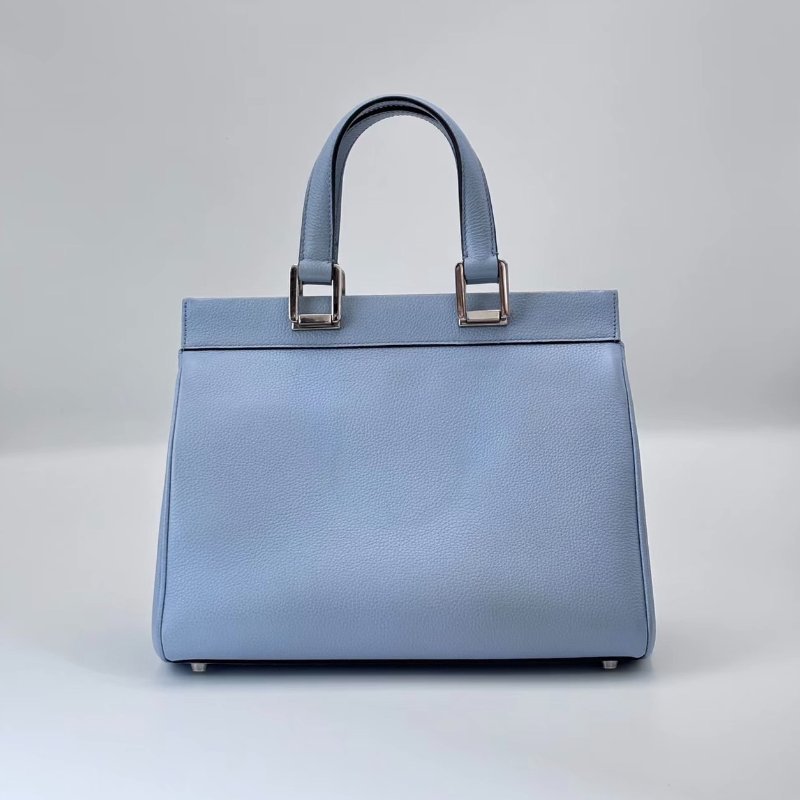GUCCI Zumi藍色金屬雙G扣手提肩背斜背包28*21*11.5 98新配件塵袋-1