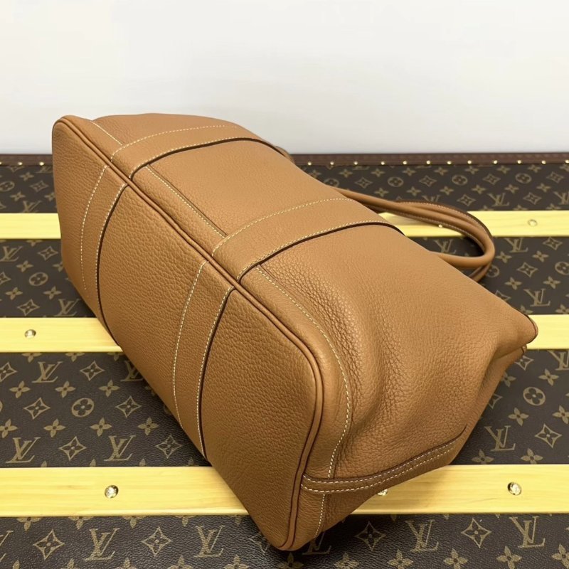 HERMES Garden paty金棕銀花園36手提包36*25*18 98新配件塵袋-4