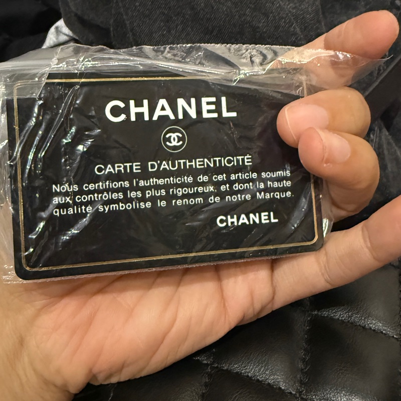 CHANEL香奈兒 經典雙C LOGO菱格紋小牛皮轉釦腰包-4