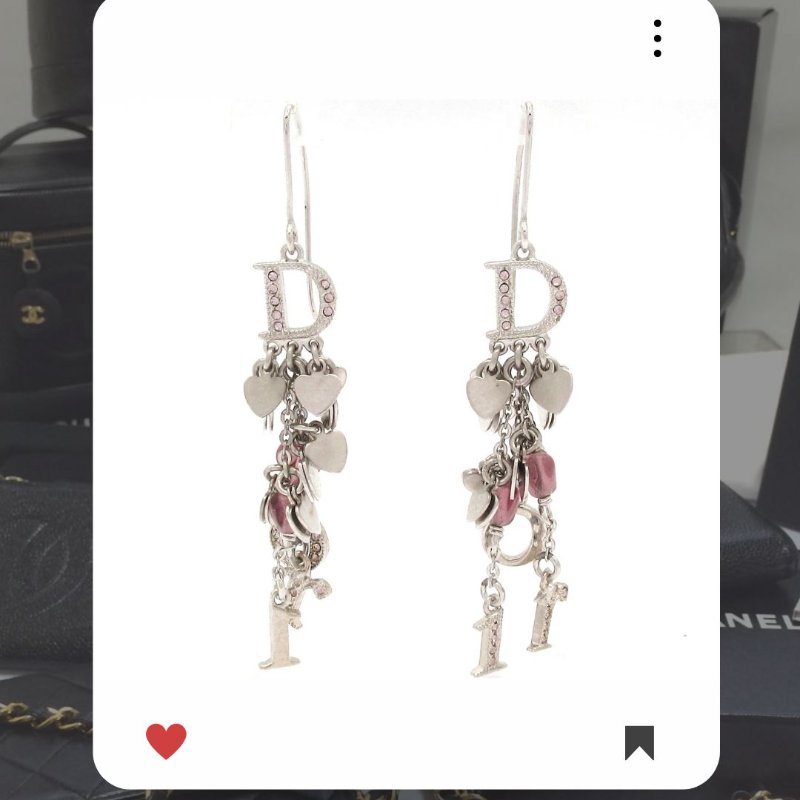 🛍️🎁 雙11🔥 11月新品上架 🔥💖 ✨超美新到 ！DIOR 蝴蝶結DIOR LOGO 耳環 🔥 DIOR 熱賣款 DIOR EARRING-9
