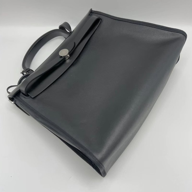 HERMES 黑銀herbag31 31*25*11 98新配件盒子鑰匙鎖塵袋-2
