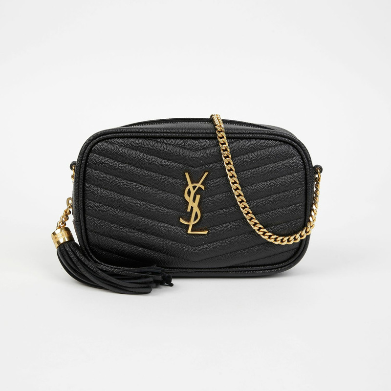 SAINT LAURENT 迷你鏈條單肩斜背包 612579-1