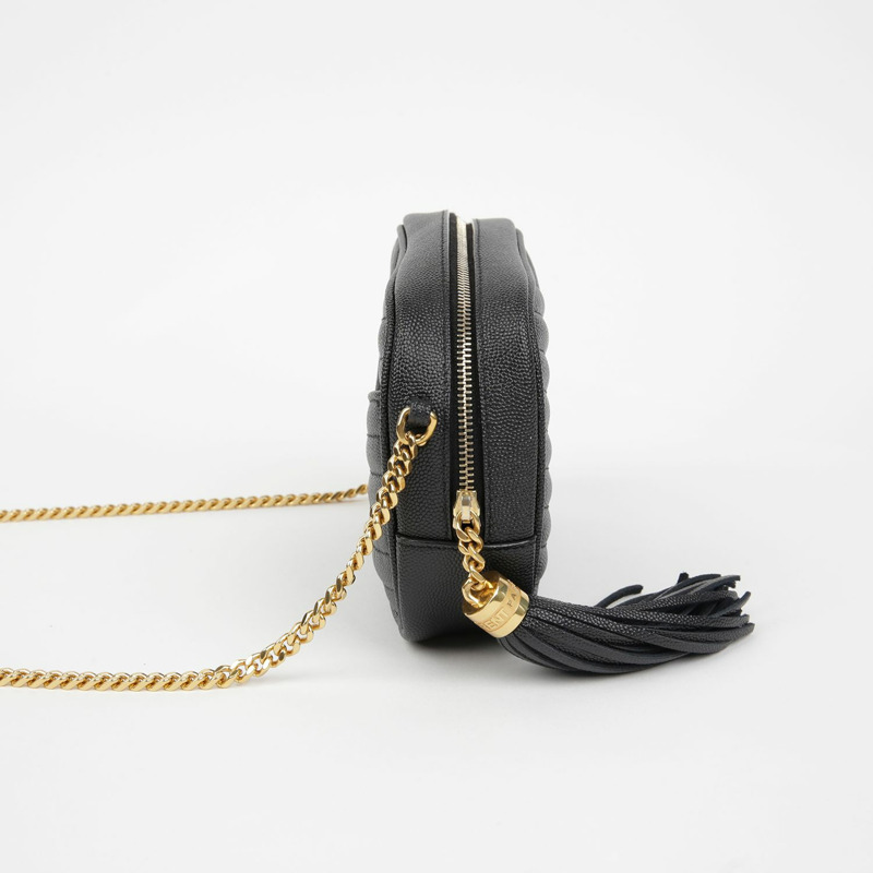 SAINT LAURENT 迷你鏈條單肩斜背包 612579-4