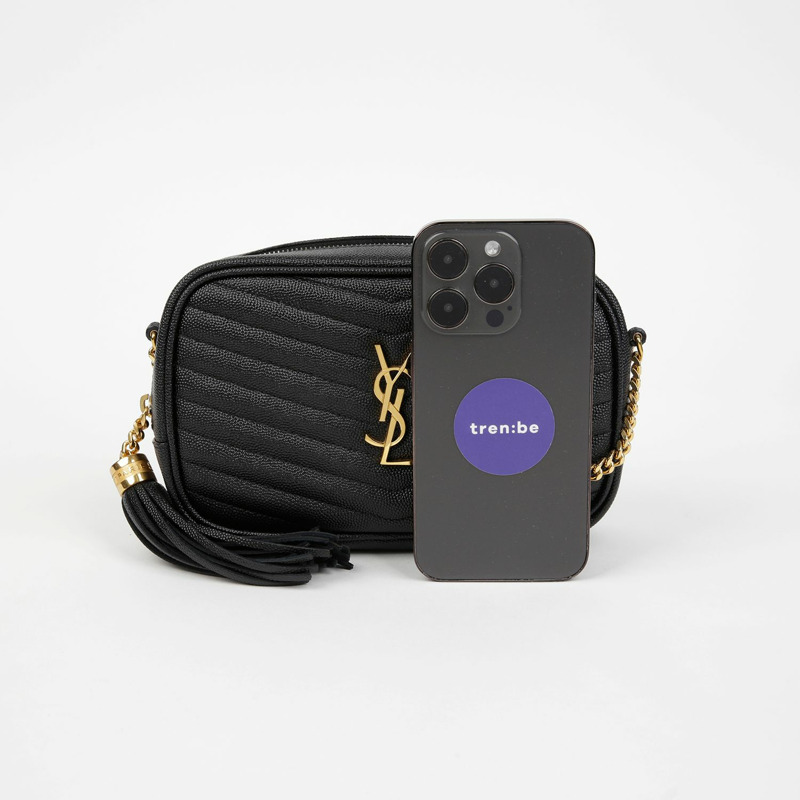 SAINT LAURENT 迷你鏈條單肩斜背包 612579-6