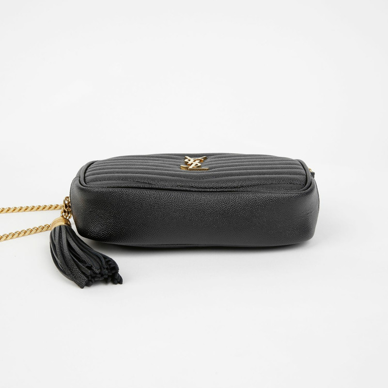 【包稅】SAINT LAURENT 612579 Lume迷你鏈條單肩斜背包-5