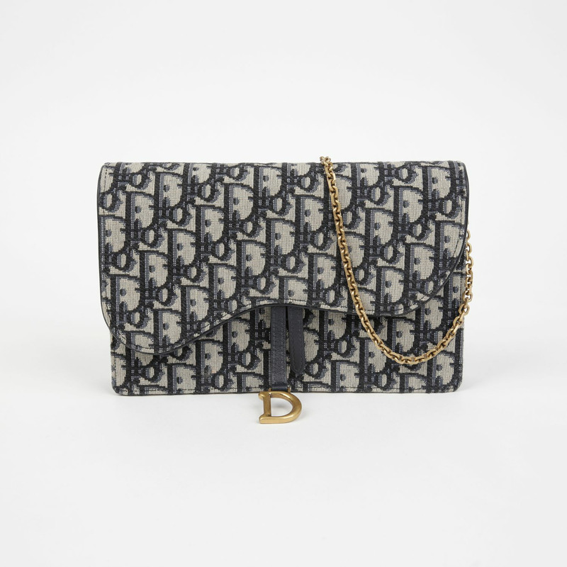 DIOR S5620CTZQ 馬鞍鏈斜背包-1