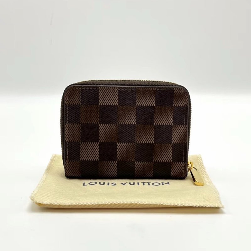 LV Zippy Coin聖誕短款錢包 芯片款11*8.5*2 98新配件塵袋-4