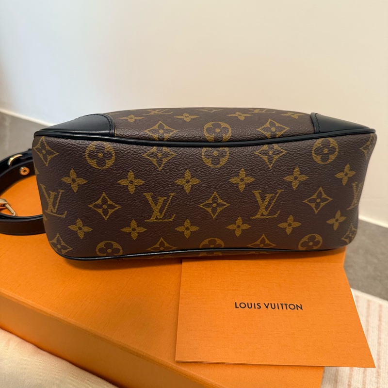 近全新!LV黑牛角包!大全配!-7