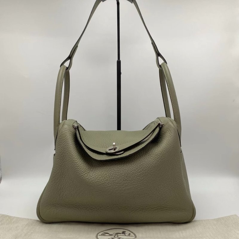 HERMES lindy30鼠尾草銀扣手提肩背包30.5*20.5*16 98新配件塵袋-0