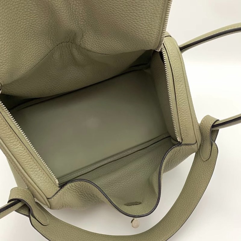 HERMES lindy30鼠尾草銀扣手提肩背包30.5*20.5*16 98新配件塵袋-1