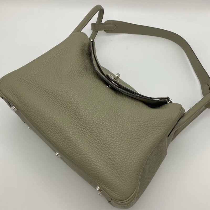 HERMES lindy30鼠尾草銀扣手提肩背包30.5*20.5*16 98新配件塵袋-2
