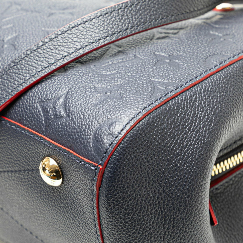 路易威登 Monogram Empreinte Montaigne BB 肩背包/手提包 2-Way M42747 海軍藍皮革 女士 LOUIS VUITTON-5