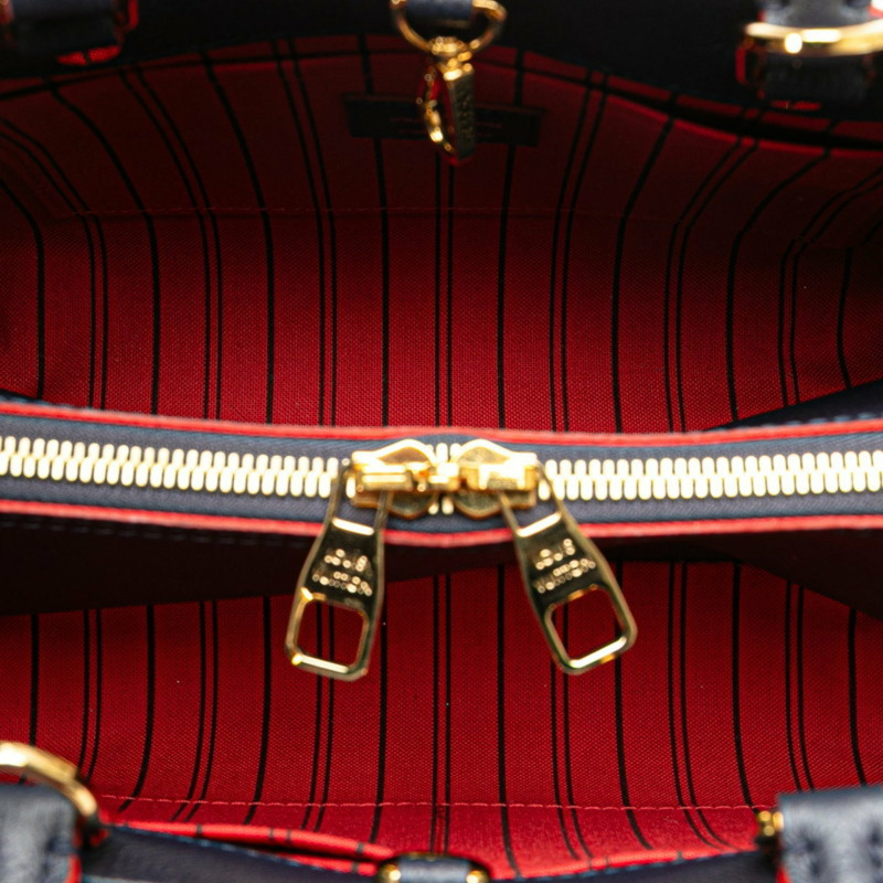 路易威登 Monogram Empreinte Montaigne BB 肩背包/手提包 2-Way M42747 海軍藍皮革 女士 LOUIS VUITTON-6