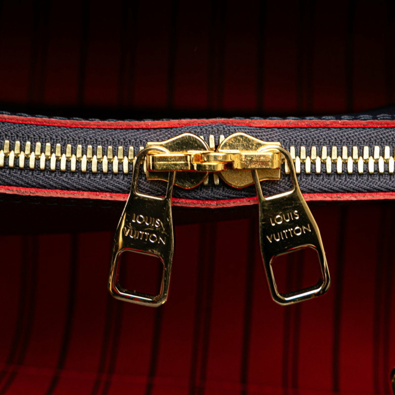 路易威登 Monogram Empreinte Montaigne BB 肩背包/手提包 2-Way M42747 海軍藍皮革 女士 LOUIS VUITTON-7