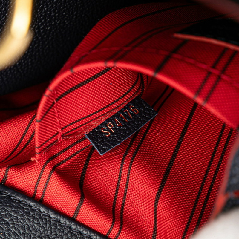 路易威登 Monogram Empreinte Montaigne BB 肩背包/手提包 2-Way M42747 海軍藍皮革 女士 LOUIS VUITTON-10