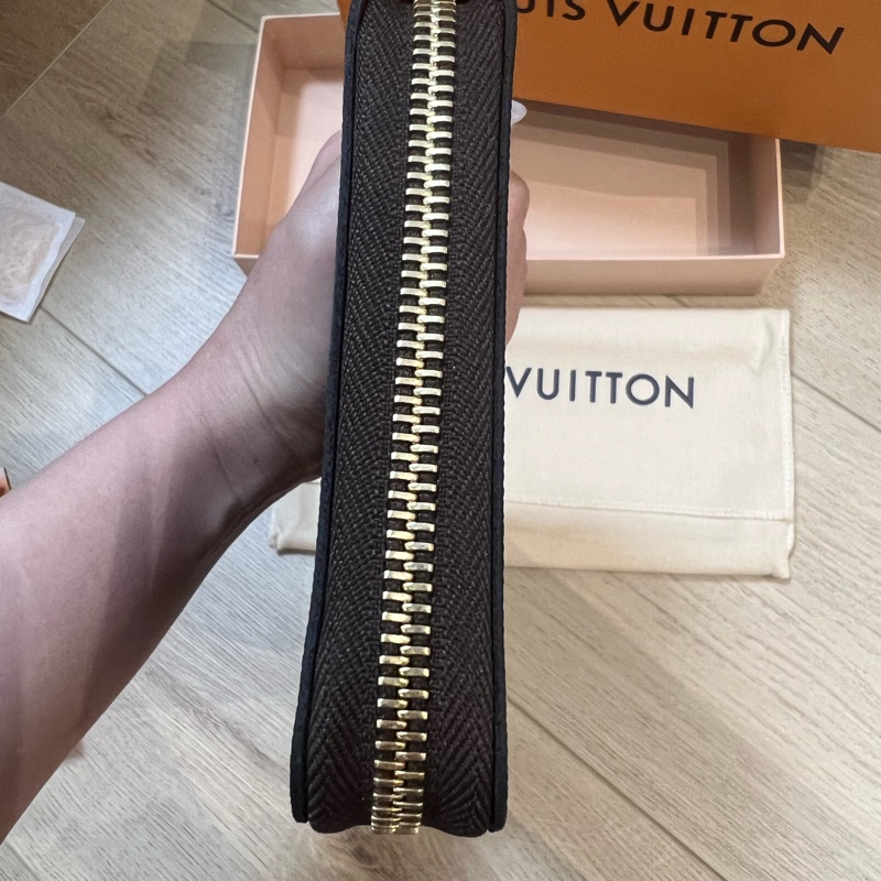 全新LV經典老花 長夾 (附防塵與盒子)聖誕節🎄送禮選擇-4