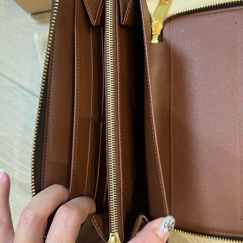 全新LV經典老花 長夾 (附防塵與盒子)聖誕節🎄送禮選擇-6