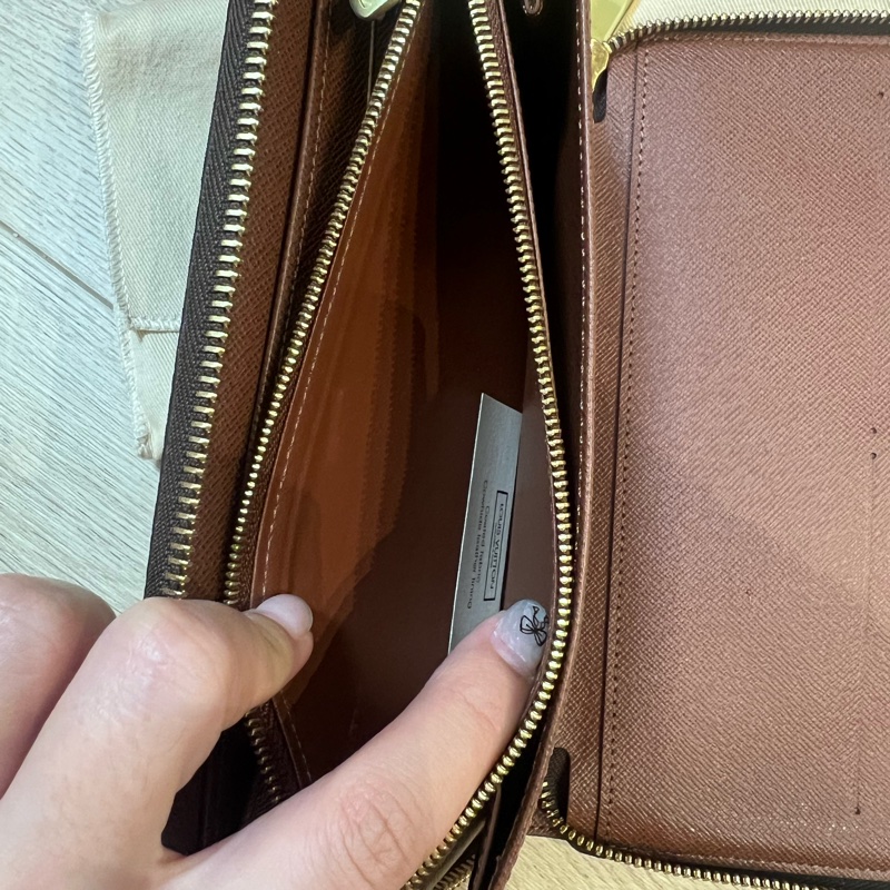 全新LV經典老花 長夾 (附防塵與盒子)聖誕節🎄送禮選擇-14