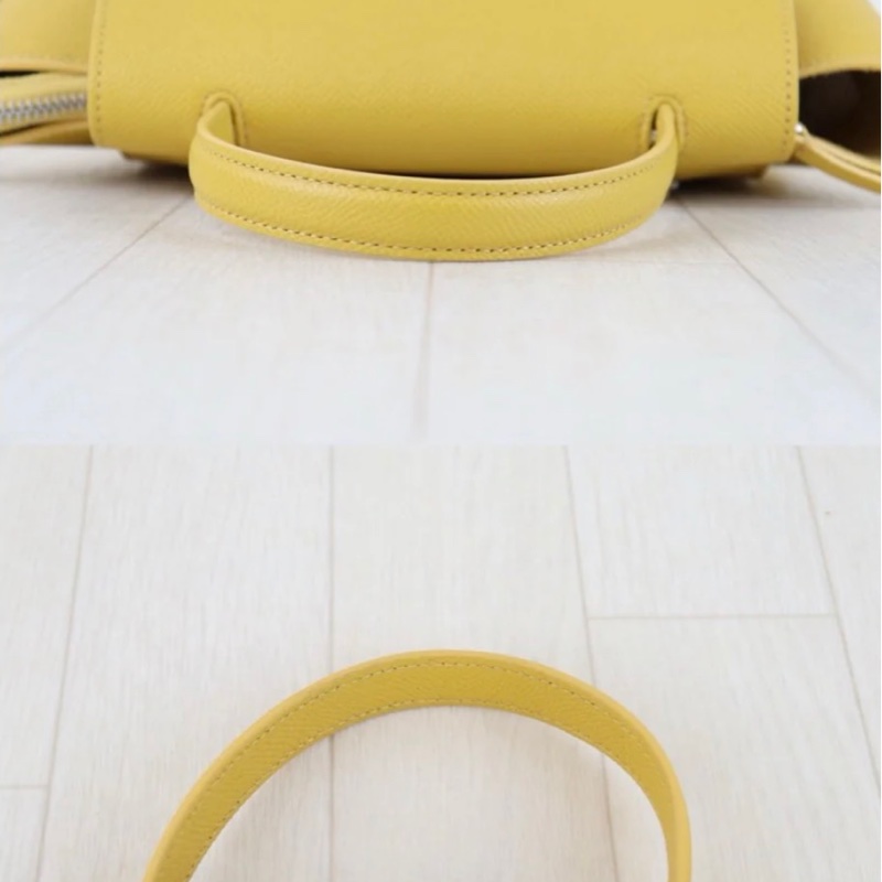 「JL精品代購」97新 Celine 小雞黃 鯰魚包 nano-5