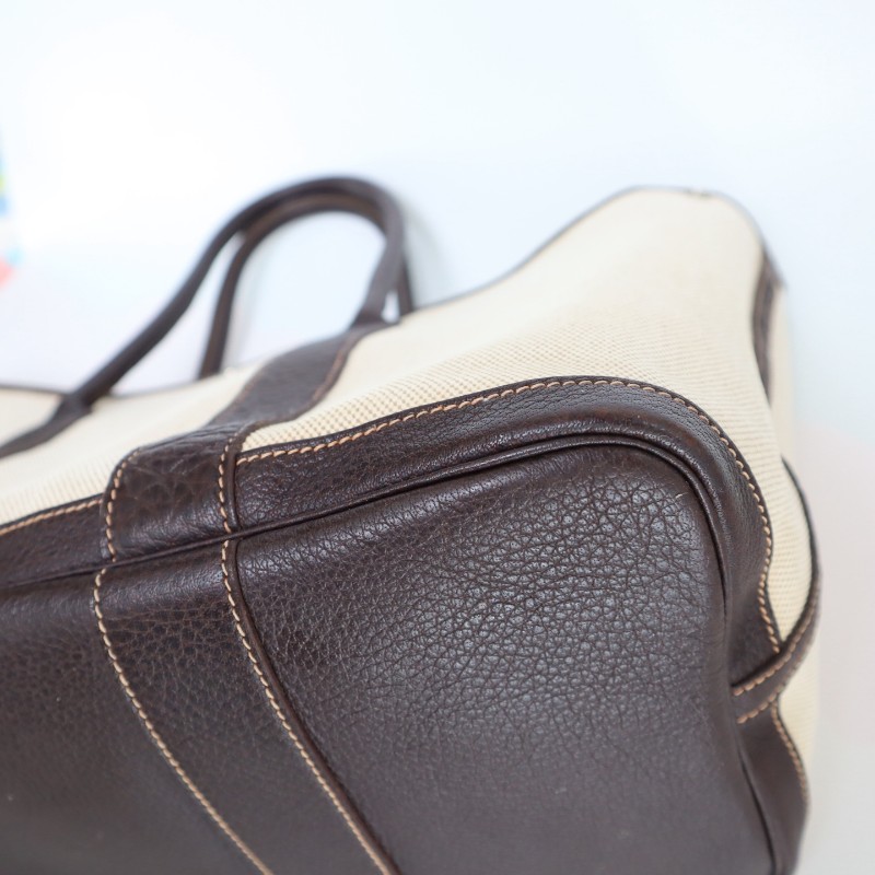 Hermes Garden Party 米棕花園36皮拼布 框刻-10