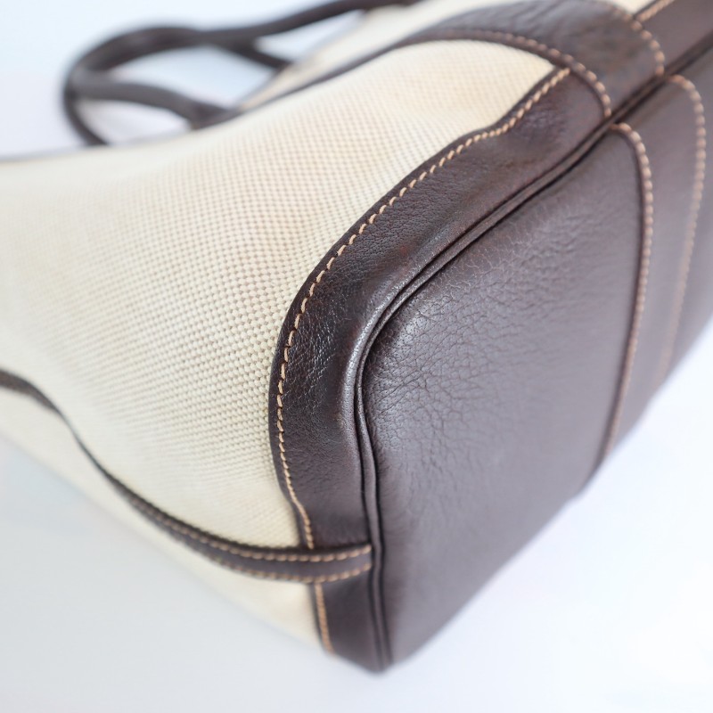 Hermes Garden Party 米棕花園36皮拼布 框刻-11