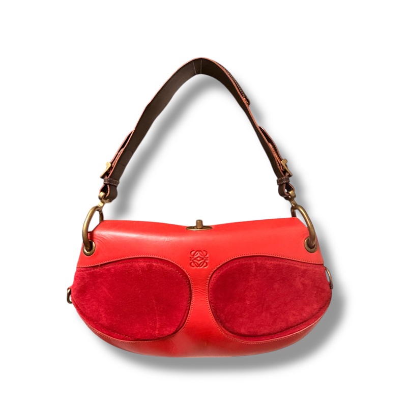 🍒LOEWE Anagram Turn Lock肩背包 2F251114-1-1